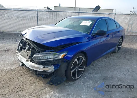 2021 Honda Accord Sport Special Edition из США, поврежденный, VIN 1HGCV1F49MA015662